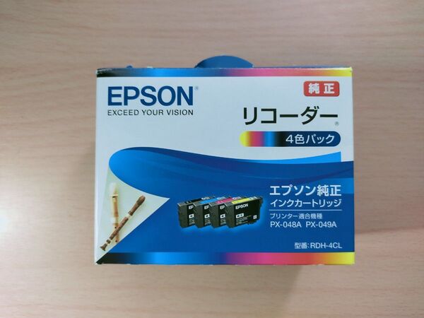 エプソン純正インク リコーダー RDH-4CL