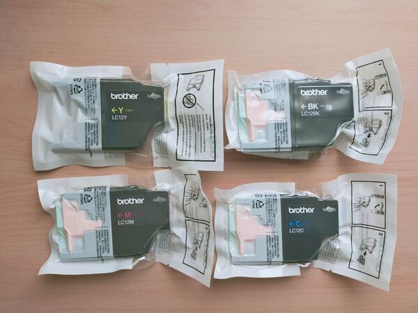 ブラザー純正インク LC12-4PK ③
