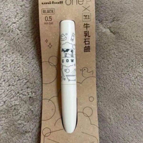 三菱鉛筆 牛乳石鹸 ユニボールワンP ミルク新品
