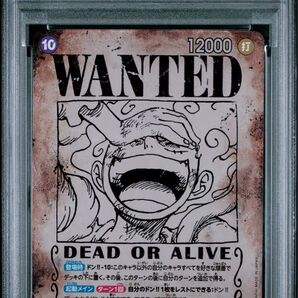 ルフィ 手配書 sp psa10