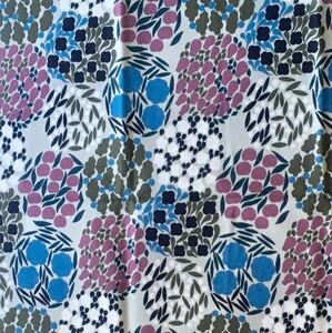  new goods *marimekkovaskina25×72. blue gray purple vaskyna cotton cloth Marimekko fabric 