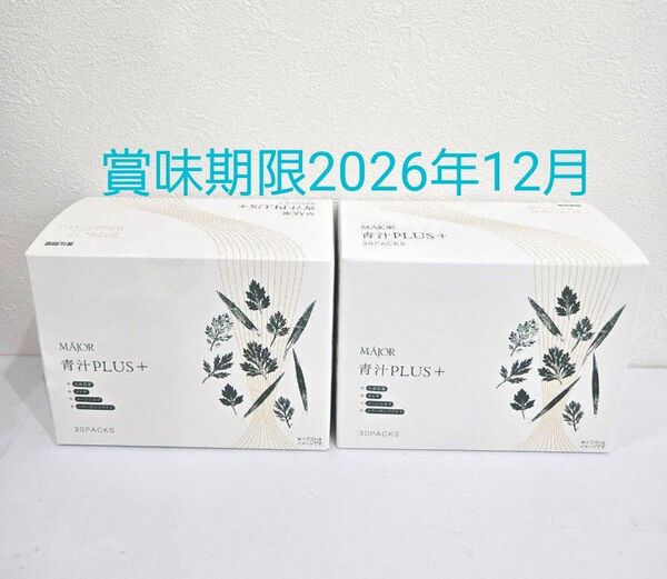 2箱 マジョール 青汁プラスPLUS+ PLUS (60包)