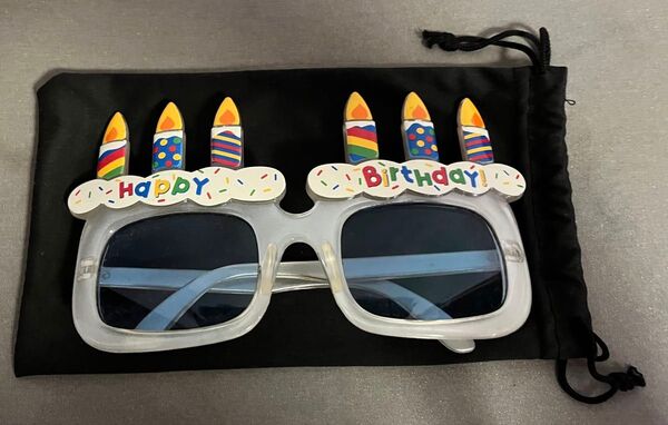 HAPPY BIRTHDAY サングラス 眼鏡