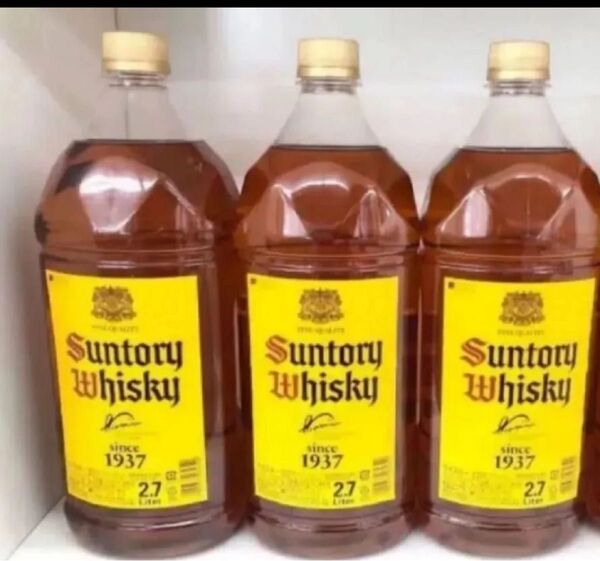 サントリー 角瓶 40度 2700mlペットボトル(2.7L)×3本セット SUNTORY