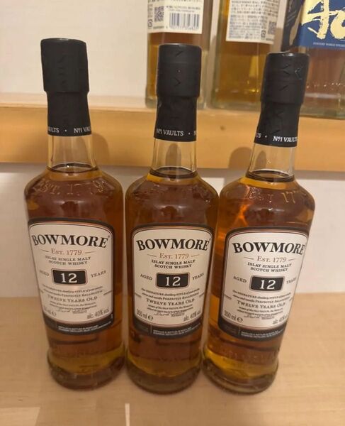 ウイスキー サントリー BOWMORE ボウモア 350ml 3本セット