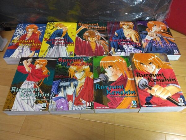 るろうに剣心 英語版 漫画 マンガ 全巻 Rurouni Kenshin
