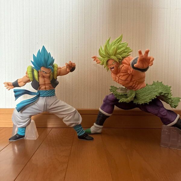 ドラゴンボール フィギュア 一番くじ ブロリー A賞 BACK TO THE FILM ゴジータブルー D賞