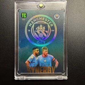 希少サッカーカード マンチェスターシティ マフレズ デブライネ PANINI