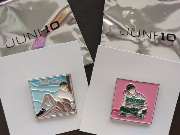 ジュノ ランダムピンバッチ 2個 2PM JUNHO