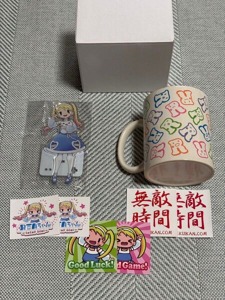 RTA in JAPAN アクリルスタンド マグカップ ステッカー RTAちゃん アクスタ