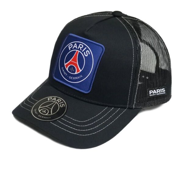 PARIS WAPPEN TRUCKER CAP BLACK/NAVY キャップ