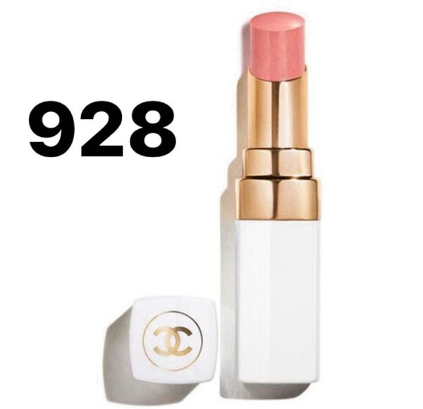 シャネル CHANEL ココ ボーム サテン 928 ピンクディライト ルージュ リップクリーム 口紅
