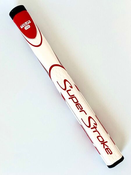 2023 スーハーストローク ZENERGY ゼナ G TOUR 1.0 パターグリップ(US仕様)ホワイト/レッド