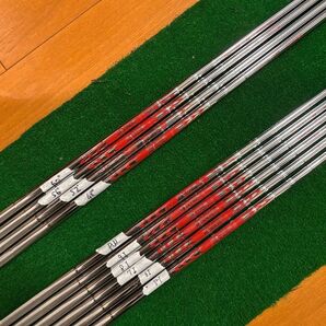 日本シャフト N.S.PRO MODUS3 TOUR 120 モーダス120 Sフレックス 10本セット 接着剤 真鍮 除去済み