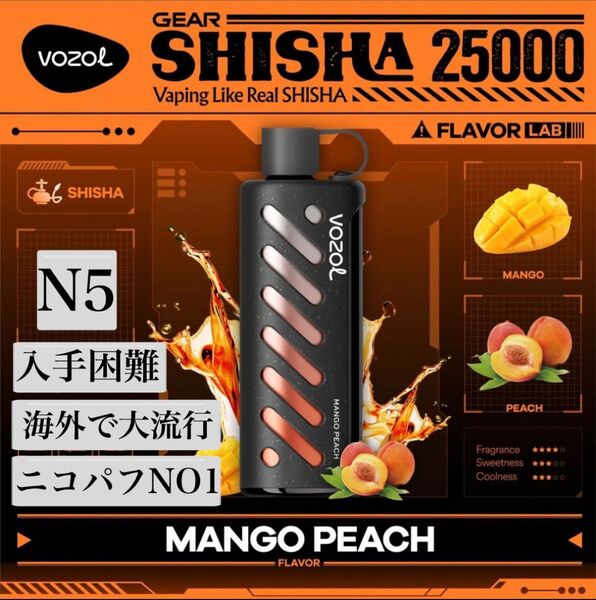 VOZOL 輸入品 25000パフ ニコパフ N5