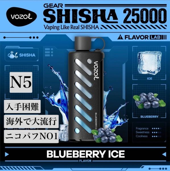 VOZOL 輸入品 25000パフ ニコパフ N5