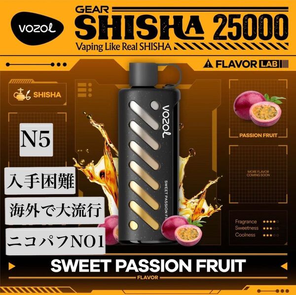 VOZOL 輸入品 25000パフ ニコパフ N5