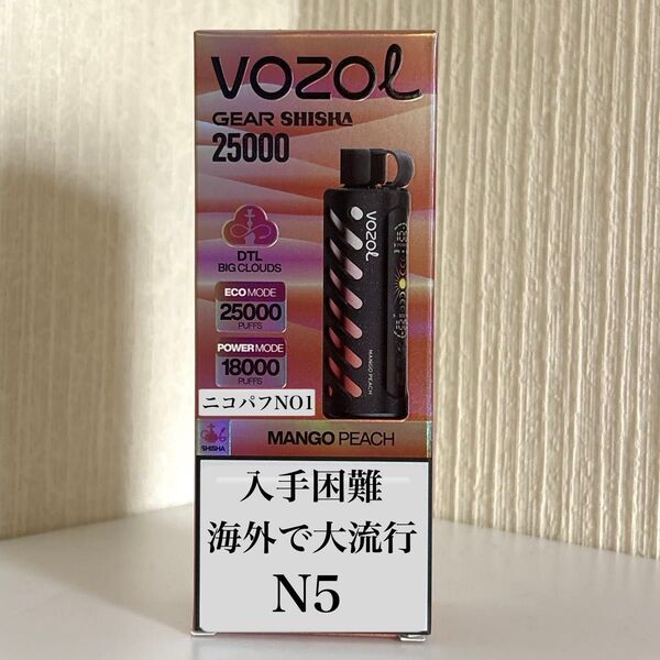 VOZOL 輸入品 25000パフ ニコパフ N5