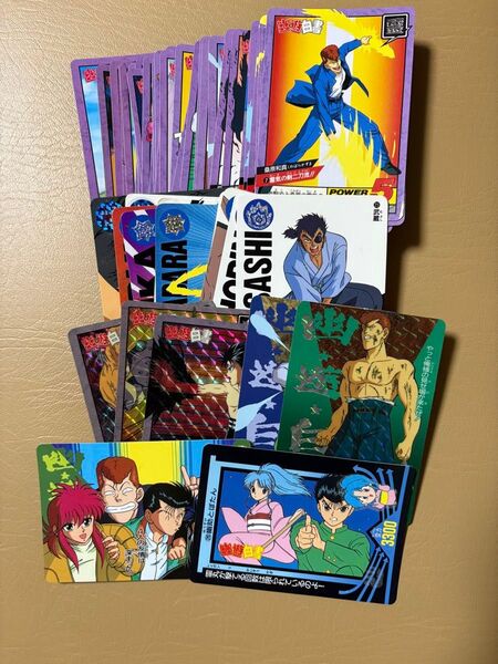 幽遊白書 カード まとめ売り48枚 カードダス スーパーバトル アマダ