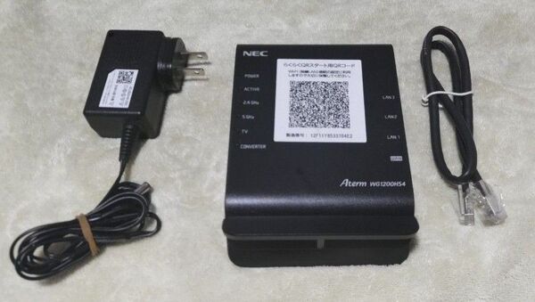NEC Aterm WG1200HS4 Wi-Fiルーター