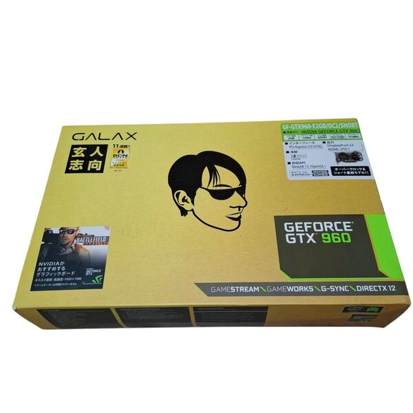 玄人志向 GeForce GTX 960 ラフィックボード オーバークロック