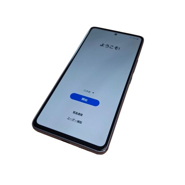 docomo Galaxy A53 5G SC-53C オーサムブルー ●