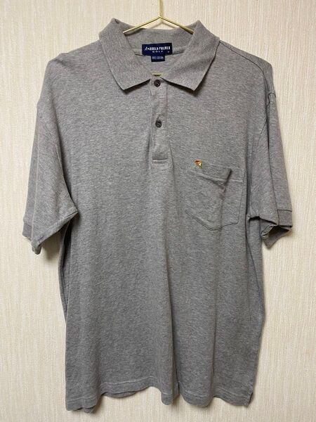 ARNOLD PALMER ゴルフ ポロシャツ グレー メンズ Mサイズ