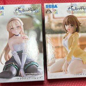 【2個セット】ライザのアトリエ ちょこのせ フィギュア ライザリン・シュタウト クラウディア