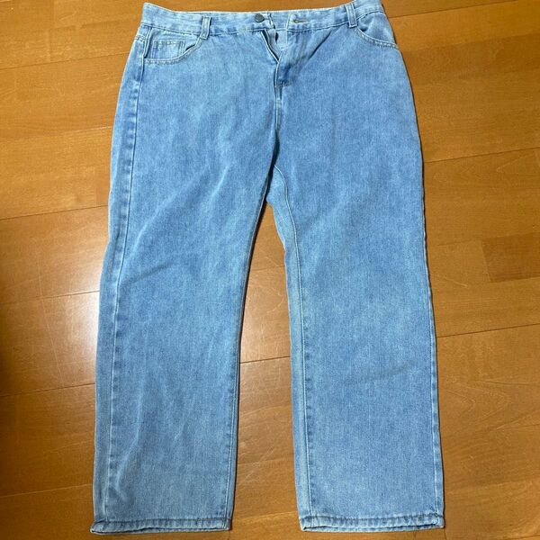 ジーンズ メンズ ボトムス 長ズボン 春夏 ワイドパンツ