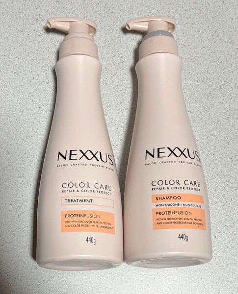 ネクサス リペア&カラープロテクト シャンプー&トリートメント ポンプセット nexxus ボトル 2本 本体