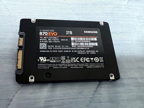 SAMSUNG SSD 870 EVO 2TB