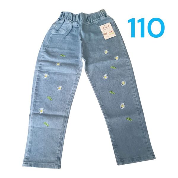 新品 子供服 デニム ストレッチデニム デニムパンツ ジーンズ 110 即日発送