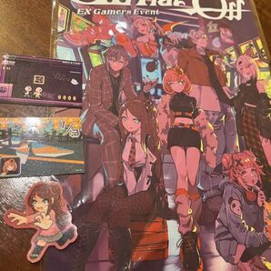 にじフェス展 ゲマズ ステッカー三種 マルチクロス