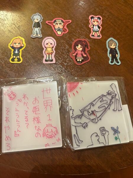 【限定品】にじさんじ 美術室 魔界ノりりむ 葛葉 ステッカー7種 ゲーマーズ