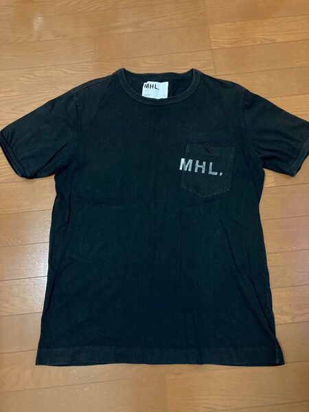 MHL. MARGARET HOWELL マーガレットハウエル tシャツ ブラック L