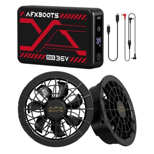 最新版 36V 26800mAh 業界超高出力 ファンバッテリーセット 空調服用