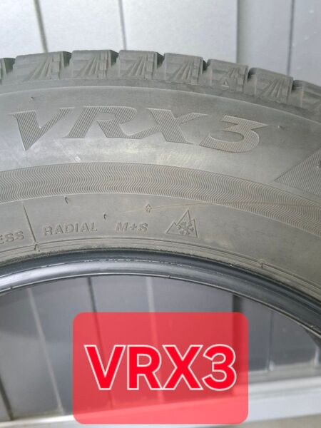 ① ブリジストン ブリザック VRX3 225/60R17 スタッドレスタイヤ 2本