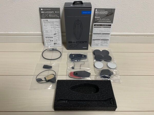 新品未使用 B+com SB6X SB6XR 付属品SET