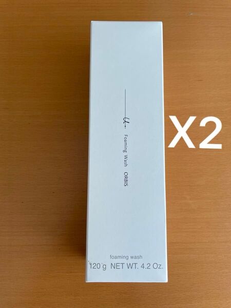 ☆同梱歓迎☆ オルビスユードット フォーミングウォッシュ 120g 2個セット 新品 未使用 未開封 匿名配送 送料込み