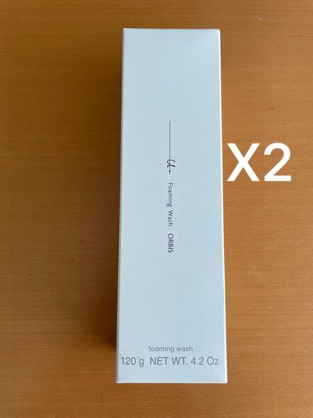 ☆同梱歓迎☆ オルビスユードット フォーミングウォッシュ 120g 2個セット 新品 未使用 未開封 匿名配送 送料込み