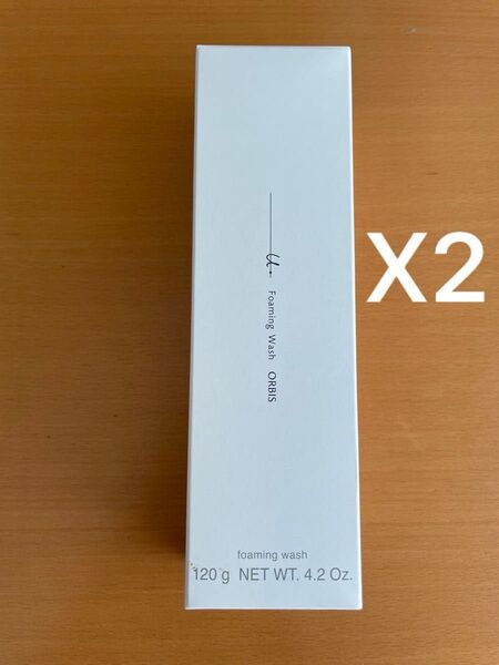 ☆サンプル付き☆ オルビスユードット フォーミングウォッシュ 120g 2個セット 新品 未使用 未開封 匿名配送 送料込み