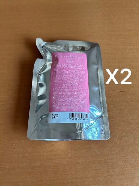 ☆サンプル2包付き☆オルビス エッセンスイン ヘアミルク つめかえ用 2点セット 新品 未使用 未開封 匿名配送 送料込み