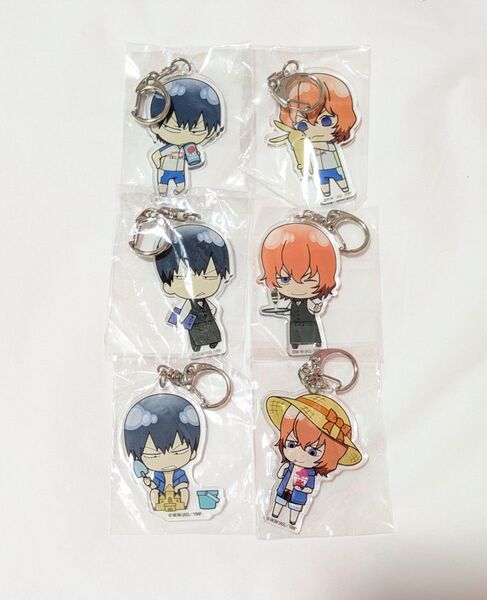 弱虫ペダル 荒北靖友 新開隼人 animatecafe アニメイトカフェ アクリルキーホルダー 新開 荒北 カフェスタイル サマー