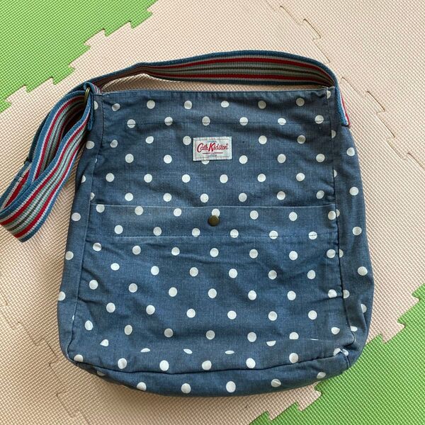 キャスキッドソン Cath Kidston トートバッグ ショルダー クロスボディ 水玉 花柄