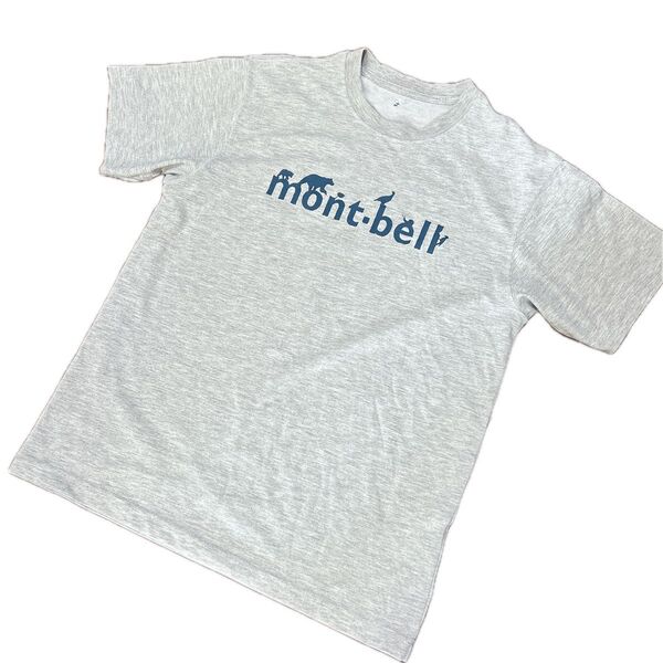 mont-bell 半袖Tシャツ グレー M
