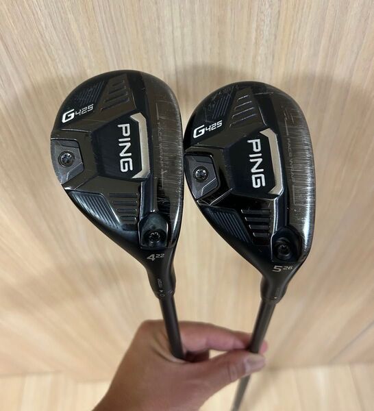 PING G425 ハイブリッド(ユーティリティ) 4U 22° 5U26°シャフト:フジクラTRハイブリッド85-S