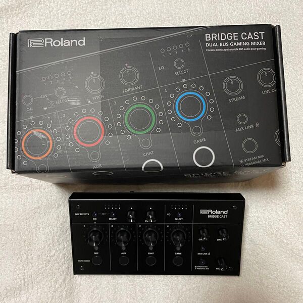 ローランド Roland BRIDGE CAST ゲーミングDACアンプ オーディオミキサー Mac/Windows