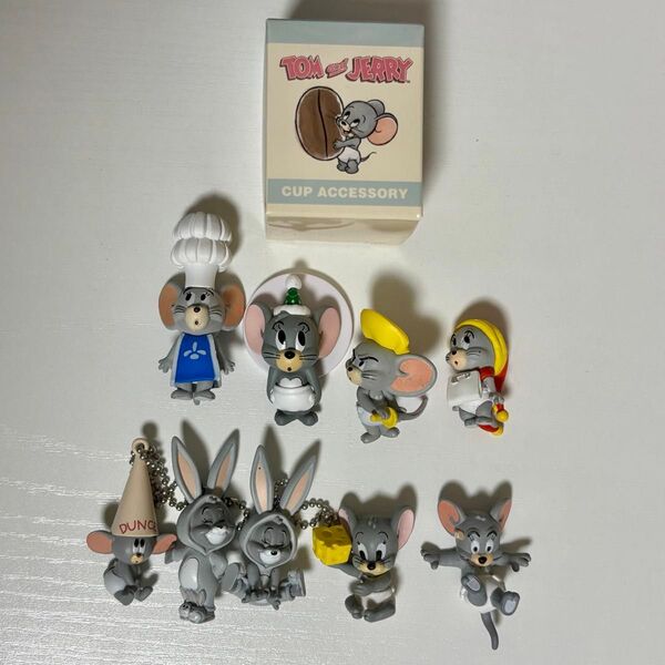 トムとジェリー タフィー ガチャガチャセット