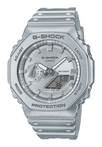 CASIO カシオ G-SHOCK ジーショック 腕時計 GA-2100FF-8A デジアナ メタリックシルバー 逆輸入品