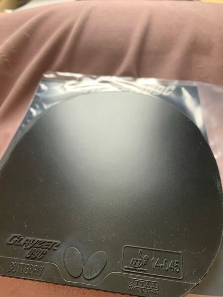 卓球ラバー グレイザー09c 黒 特厚